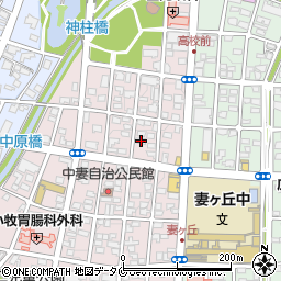 宮崎県都城市中原町29-13周辺の地図