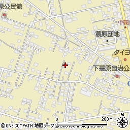 宮崎県都城市蓑原町2376-5周辺の地図