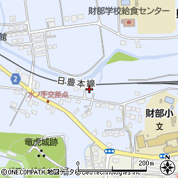 鹿児島県曽於市財部町北俣1896周辺の地図