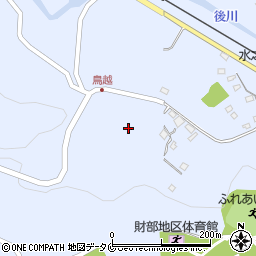 鹿児島県曽於市財部町北俣10609周辺の地図