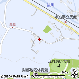 鹿児島県曽於市財部町北俣10636周辺の地図