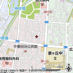 宮崎県都城市中原町29-6周辺の地図