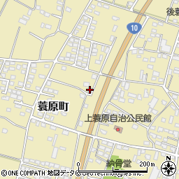 宮崎県都城市蓑原町2409周辺の地図