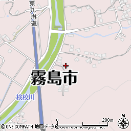 鹿児島県霧島市国分上井1360周辺の地図