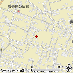 宮崎県都城市蓑原町2384周辺の地図