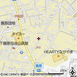 宮崎県都城市蓑原町3224-7周辺の地図