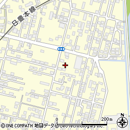 鹿児島県姶良市東餅田1065-11周辺の地図