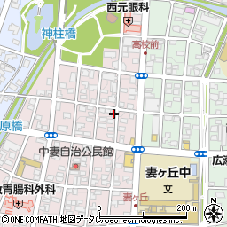 宮崎県都城市中原町29-3周辺の地図