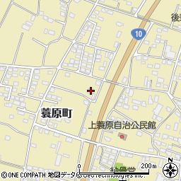 宮崎県都城市蓑原町2408周辺の地図