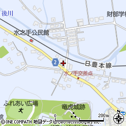 鹿児島県曽於市財部町北俣1921周辺の地図