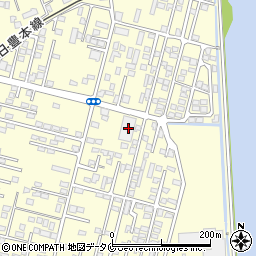 鹿児島県姶良市東餅田1061-1周辺の地図
