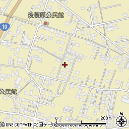 宮崎県都城市蓑原町2386周辺の地図