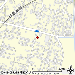 鹿児島県姶良市東餅田1065-6周辺の地図