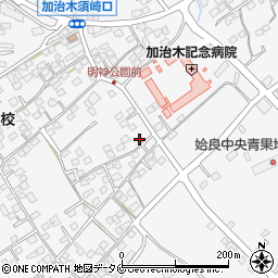 鹿児島県姶良市加治木町木田1321周辺の地図