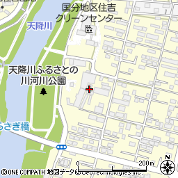 鹿児島県霧島市隼人町住吉486周辺の地図