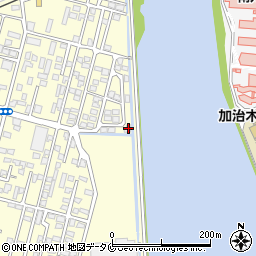 鹿児島県姶良市東餅田1030-27周辺の地図