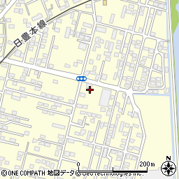 鹿児島県姶良市東餅田1065-9周辺の地図