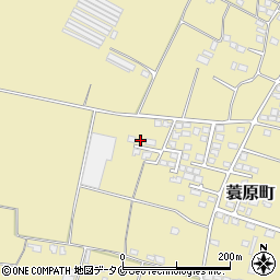 宮崎県都城市蓑原町2448-3周辺の地図