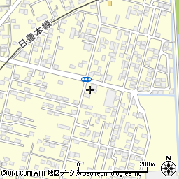 鹿児島県姶良市東餅田1065-8周辺の地図