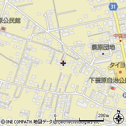 宮崎県都城市蓑原町2378周辺の地図