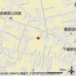 宮崎県都城市蓑原町2381周辺の地図