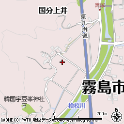 鹿児島県霧島市国分上井1126周辺の地図