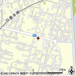 鹿児島県姶良市東餅田1064周辺の地図