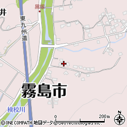 鹿児島県霧島市国分上井1337周辺の地図