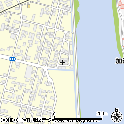 鹿児島県姶良市東餅田1030-38周辺の地図