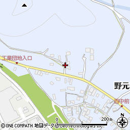 川内串木野線周辺の地図