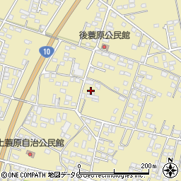 宮崎県都城市蓑原町2389周辺の地図