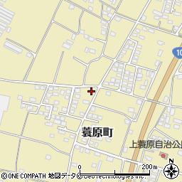 宮崎県都城市蓑原町2406周辺の地図