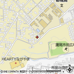 宮崎県都城市蓑原町3193-5周辺の地図