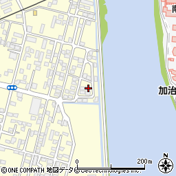 鹿児島県姶良市東餅田1030-35周辺の地図