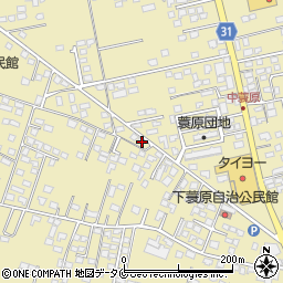 宮崎県都城市蓑原町2355周辺の地図