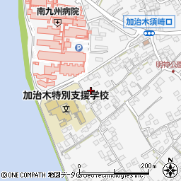 鹿児島県姶良市加治木町木田1750周辺の地図