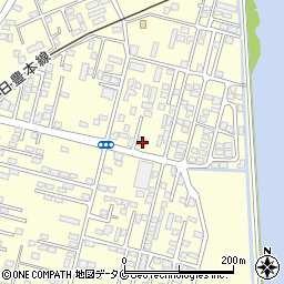 鹿児島県姶良市東餅田1020-3周辺の地図