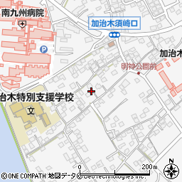 鹿児島県姶良市加治木町木田1607周辺の地図