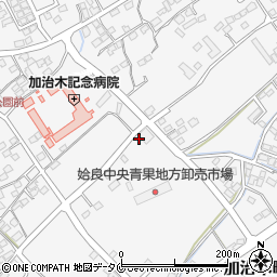 鹿児島県姶良市加治木町木田1153周辺の地図