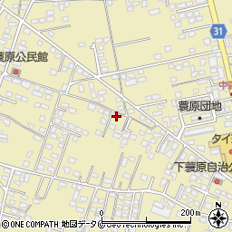 宮崎県都城市蓑原町2378-6周辺の地図