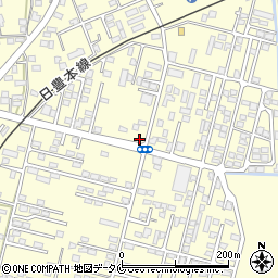 鹿児島県姶良市東餅田1440-7周辺の地図