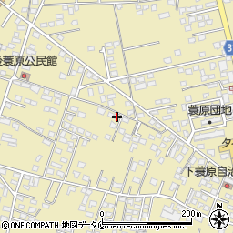 宮崎県都城市蓑原町2347周辺の地図