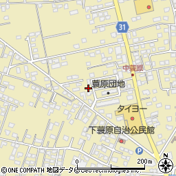 宮崎県都城市蓑原町2355-5周辺の地図