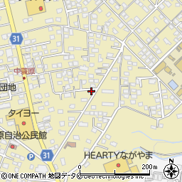 宮崎県都城市蓑原町3212周辺の地図