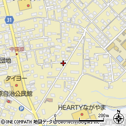 宮崎県都城市蓑原町3212-4周辺の地図