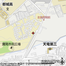 宮崎県都城市蓑原町3064周辺の地図