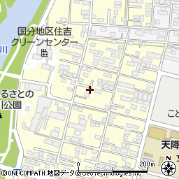 鹿児島県霧島市隼人町住吉396周辺の地図