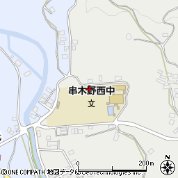 いちき串木野市立串木野西中学校周辺の地図