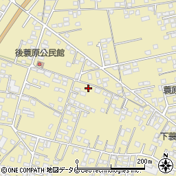 宮崎県都城市蓑原町2382-1周辺の地図