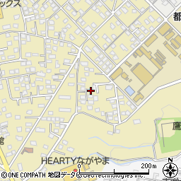 宮崎県都城市蓑原町3207-4周辺の地図